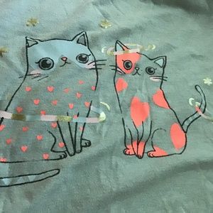 Cute hula hooping cat Tee